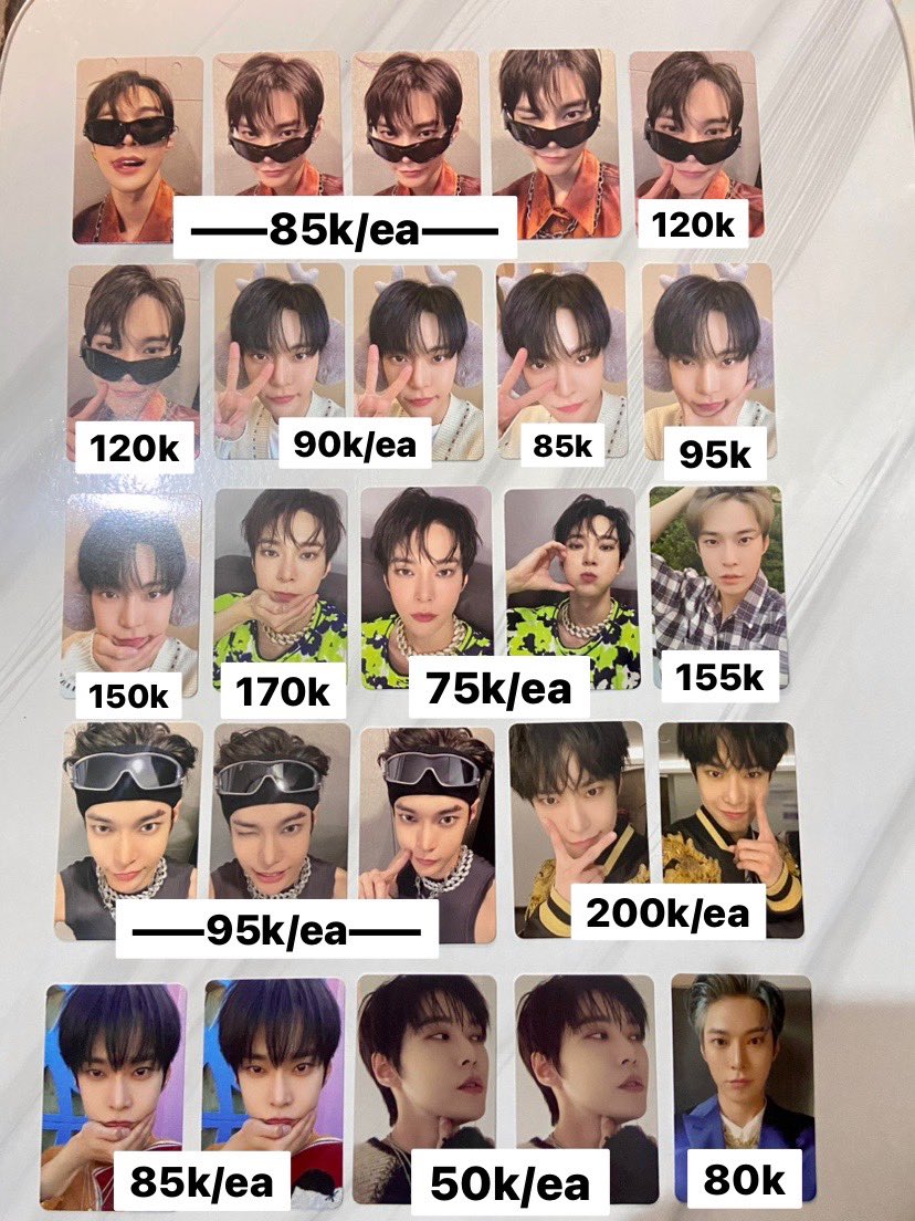 cuibbu's tweet image. —— ꒰ 🛒 ꒱ wts ; want to sell %
⌗ AAB DOYOUNG NCT 

⤷ ⥰ Price in Pict
⤷ ⥰ Fullpay / splipay, excl adm
⤷ ⥰ Shopee Live
⤷ ⥰  Dom Jakpus

🖇️ wto doyoung kacamata chrismast ayyo dagu bunny kelinci trading card catheries kutang smini dcon sanrio dojaejung djj