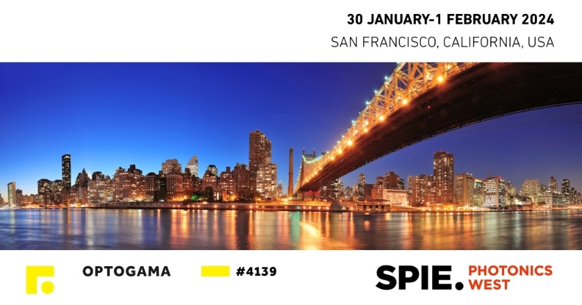 Meet us at #SPIE #PhotonicsWest2024 at Lithuanian Pavilion Booth #4139. Feel free to arrange a personal meeting by contacting sales@optogama.com.