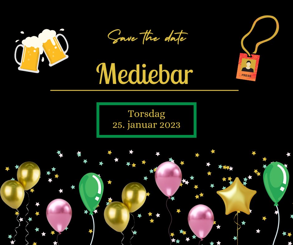 SAVE THE DATE 

Den 25. januar holder vi MEDIEBAR i Aarhus, Odense og København på samme tid for alle journalistik- og kommunikationspraktikanter og -studerende!

Mere info følger. #dkmedier