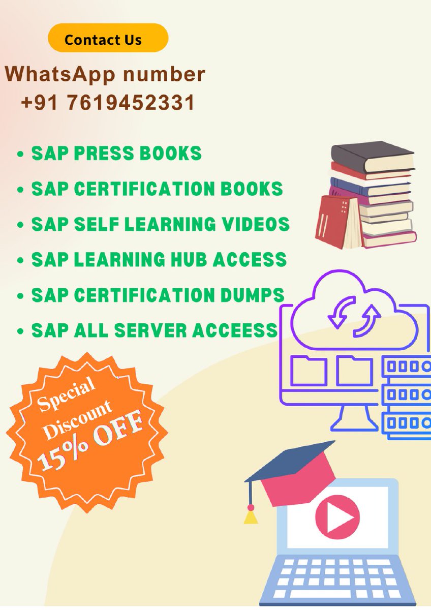 SAP_AllSolution's tweet image. Please ping me in my WhatsApp number +91 7619452331 for more details