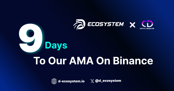 vespel_nub's tweet photo. 🕒 The countdown has officially started!🚨 9 days until our AMA with Crypto Detector on Binance Live! 🚀
📅 Date: 13th Jan 2024
🕙 Time: 10 AM UTC
🔗 Set Reminder: https://t.co/Uxp4krvwgk
Get ready for an insightful session! Don't miss out! 🌟
#CryptoDetector #DEcosystem
