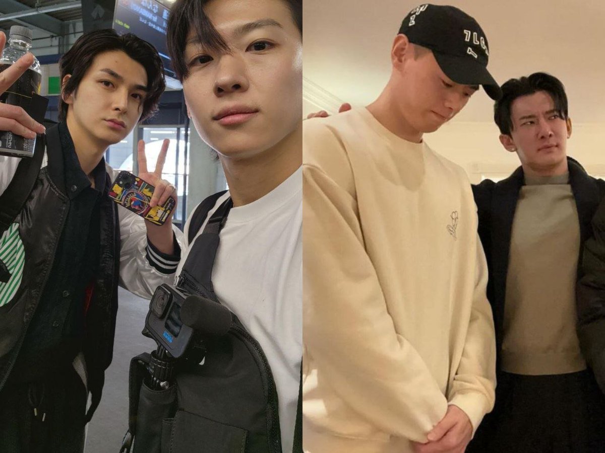 KDramaHandle's tweet photo. #SinglesInferno Besties:
#Dex🤝#KimSeJun: #SinglesInferno2
#LeeGwanHee🤝#LeeJinSeok: #SinglesInferno3 https://t.co/VK3CO4q5dx