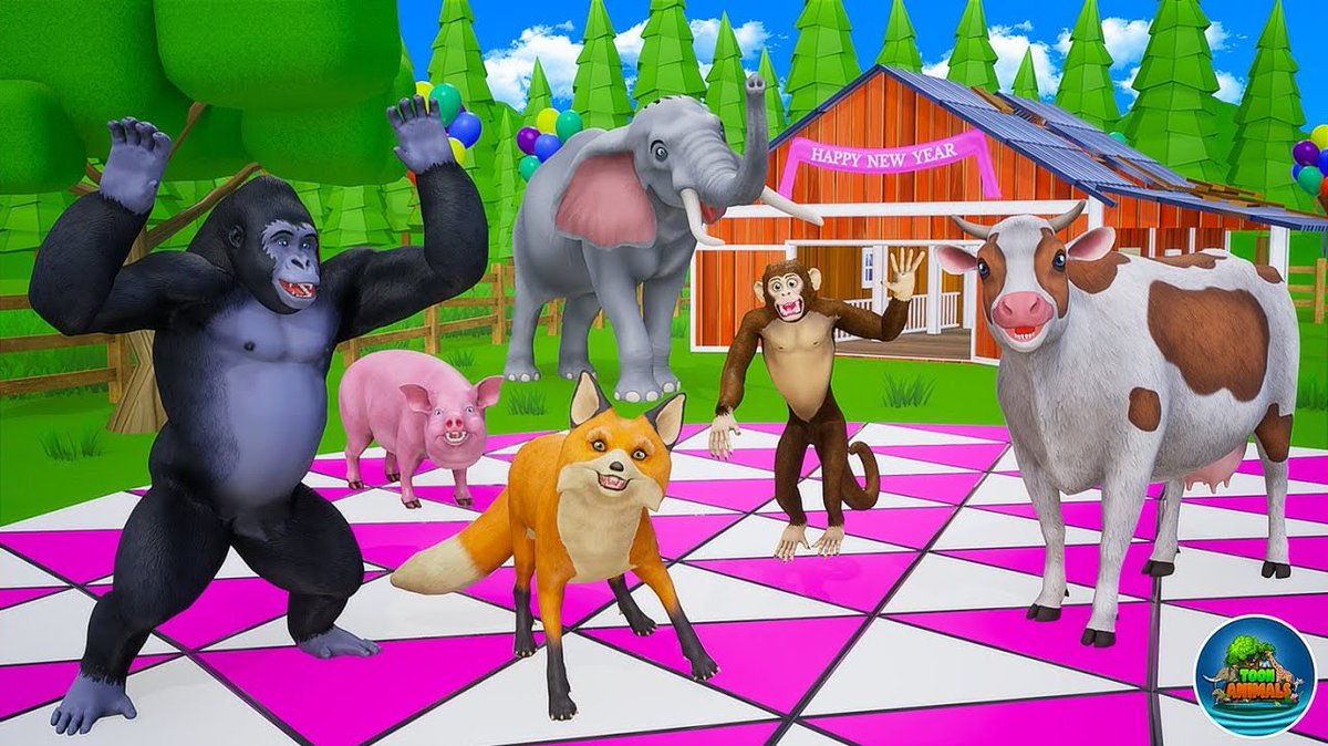New Year 2024 Bash - Animals Dance &amp; Celebrations | Cow Horse Elephant L... youtu.be/5xxTQHu9IM0?si… via <a href="/YouTube/">YouTube</a> 
#newyear2024 #happynewyear2024 #toonanimals #funnyanimals #animalcomedy #wildanimals #animalvideos