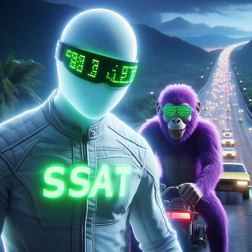 SSAT_Sol's tweet photo. @toly @ThogardPvP @mert @IgMosqueira Meet $SSAT The first AI generated Meme token on @solana https://t.co/Z7a6ROXaMC