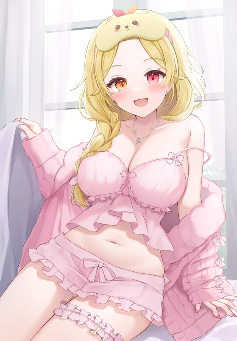 『もうちょっと寝よ』#サラ星図 #星川新衣装 