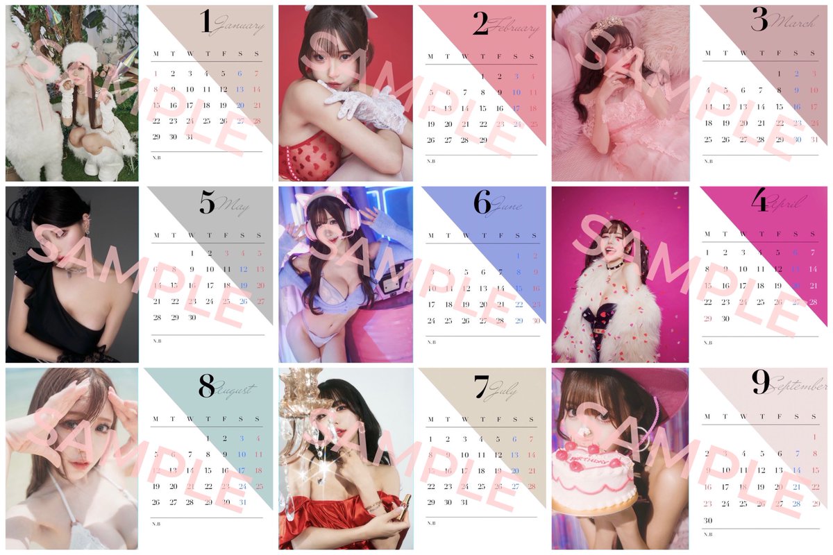 【通販のお知らせ📢】
大変お待たせしました🙇‍♀️💦
コスホリック、冬コミで頒布した新作写真と頒布できなかったカレンダーの通販を開始しました！😭💖　

よろしくお願いします🙇‍♀️💓

https://t.co/idbHSWjOqz https://t.co/tUqlFgcjbr
