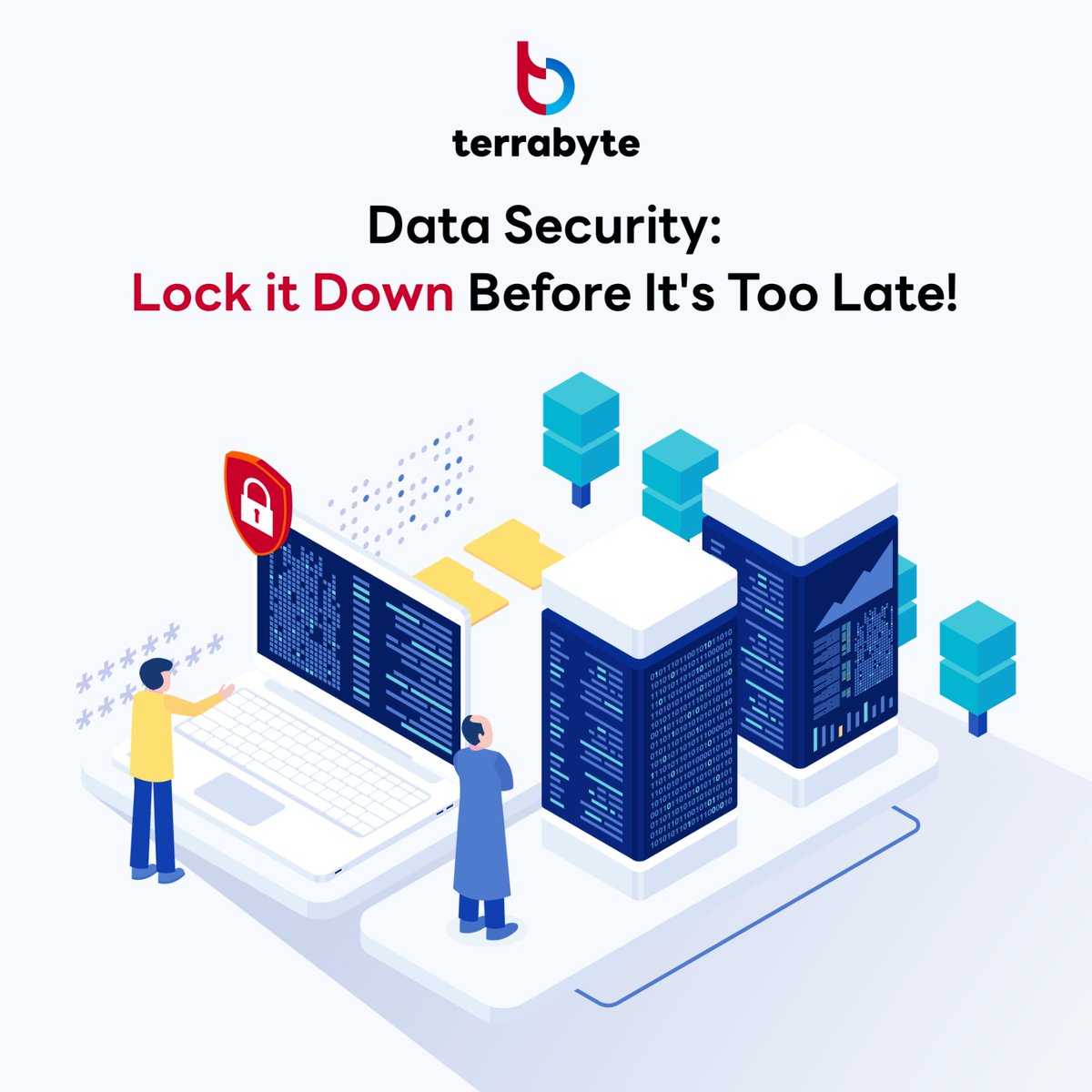 Terra_Systems's tweet photo. Imagine waking up to find your digital life ransacked. Hackers have stolen your photos &amp; financial details. Your fortress walls crumbled. Don't let this be! Build your data fortress today with encryption, access controls, &amp; backups  #Terrabyte #DataSecurity #cybersecurityawarenes https://t.co/yHXmVMJz7n
