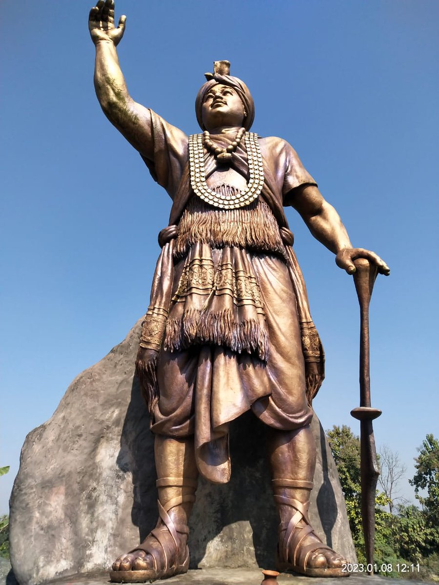 January 3 is celebrated as Jongal Balahu Divas in honor of the great Tiwa King Jongal Balahu to commemorate his long-term bravery. 
 
According to folk songs, Jongal Balahu was gifted with a sword. This gift was from the Bhagwan Shiva himself.  

#Assam 
#NorthEast 
#Bharat