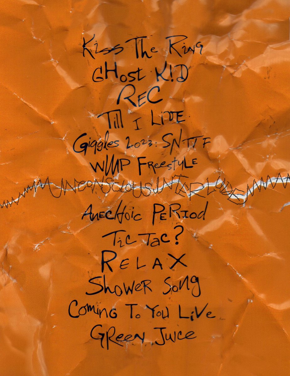 CTYL_Official's tweet photo. [Giggles] Tracklist

• 2024. 01. 23. TUE. 6PM (KST) Release
_
@dabin_kr
#홍다빈 #Dabin #Giggles #Tracklist #CTYL https://t.co/TZqIoze2xf