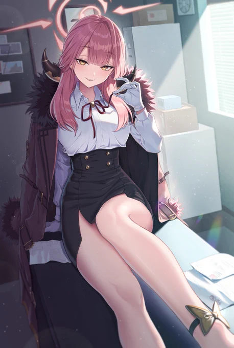 ほどいてみる?先生。#ブルアカ 