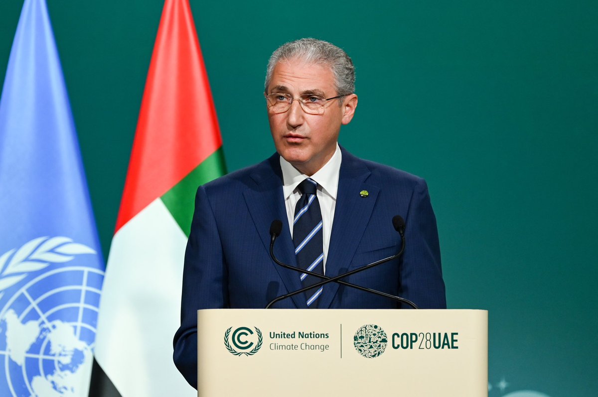 We wish HE Mukhtar Babayev, President-Designate of COP29, and HE Yalchin Rafiyev, Lead Negotiator of COP29 every success in their roles as Azerbaijan hosts the Conference of the Parties this year.

We look forward to working alongside the COP29 and COP30 Presidencies, and the