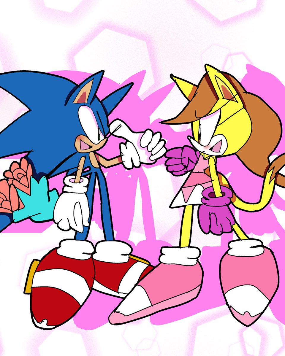 @CuteyTCat #sonicfanart #SonicTheHedegehog