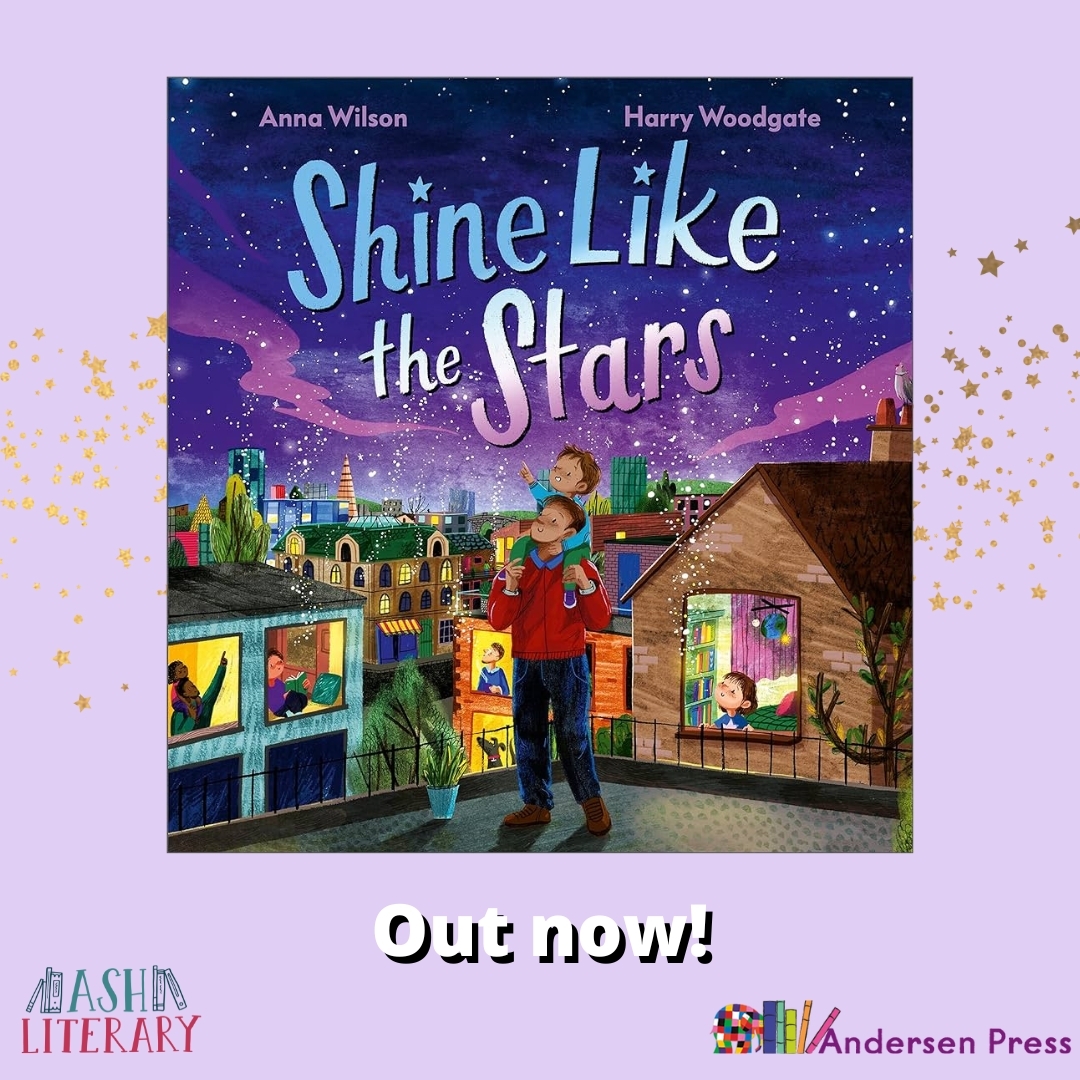 It's paperback publication day for SHINE LIKE THE STARS illustrated by Harry Woodgate and also release day for the latest HAVE YOU HEARD OF title, all about Harry Styles, illustrated by @UnawoodsUna! Congratulations Harry and Úna!