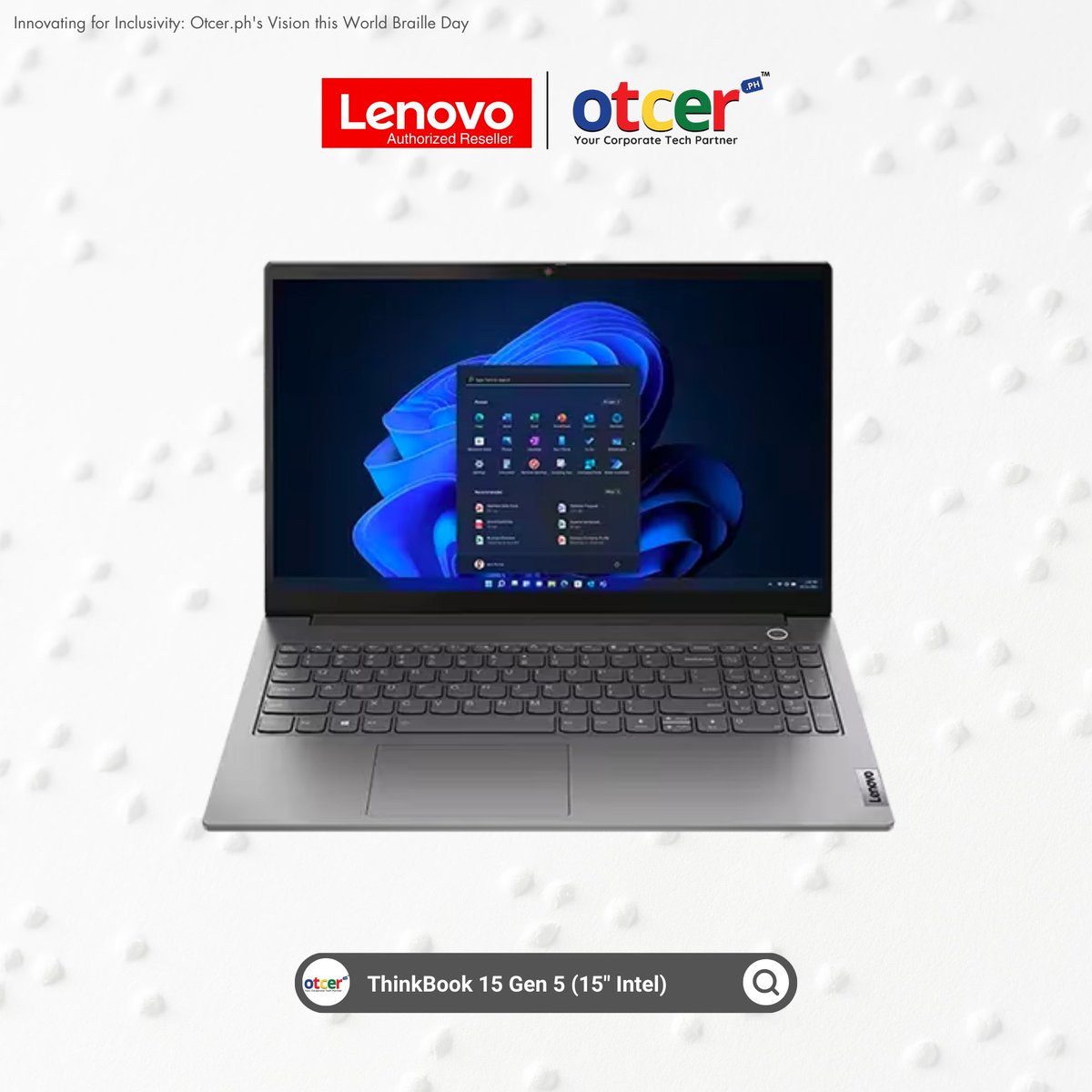otcer_ph's tweet image. Conquer multitasking with ease using the ThinkBook 15 Gen 5's robust memory and speedy Gen 4 SSD. Elevate your business for Php 69,990.00 at otcer.ph. Contact us at +63 919 839 9123. #MultitaskMaster #SpeedyThinkBook #OtcerphElevate