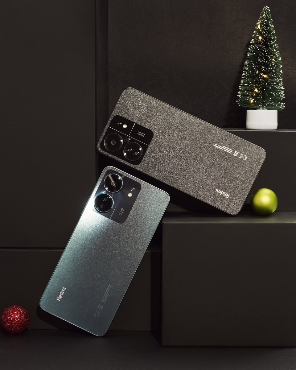 XiaomiNigeria's tweet image. Embrace the New Year with your Redmi 13C by your side! 📱✨ Cheers to countless memories and the perfect shot every time!🥂 🥳

#Redmi13C