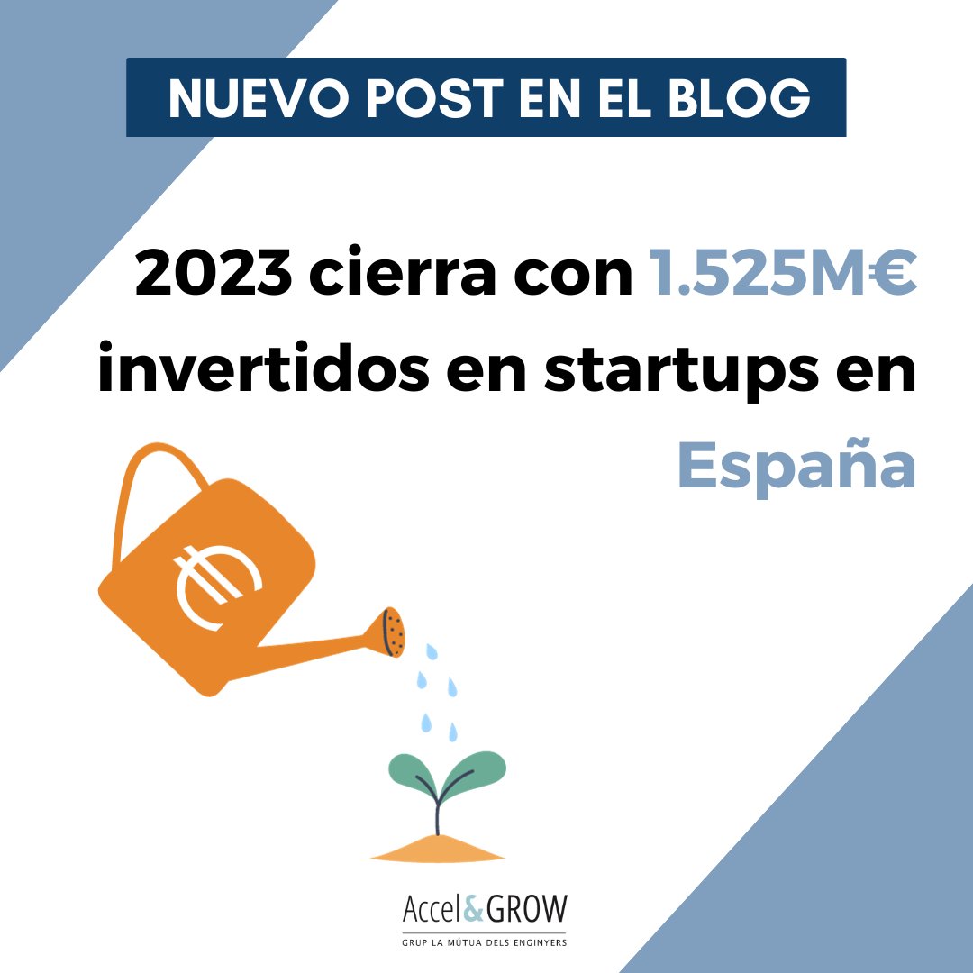 GrowAccel's tweet image. 💶Según El Referente, el año 2023 cerró con un acumulado de la inversión en España algo superior a 1.525 millones de euros invertidos en un total de 332 operaciones públicas en startups.

🔗Podéis leer más información en nuestra web: accelgrow.com/2024/01/04/202…