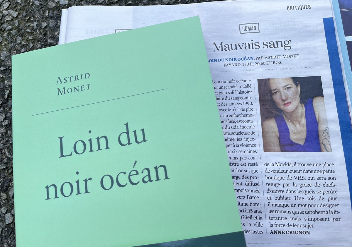 « Un roman qui s’impose par la force de son sujet »

LOIN DU NOIR OCÉAN d’Astrid Monet est dans @lobs cette semaine, sous la plume d’Anne Crignon.