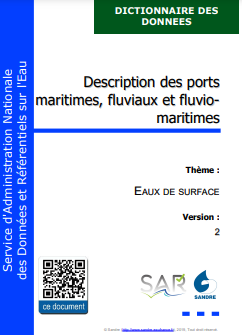 Sandre_Eau's tweet photo. Le référentiel des #Ports est mis à jour par le @Sandre_Eau et un groupe d'experts national. Il est publié pour l'ensemble des acteurs de l'eau. Y compris la version 2 du dictionnaire de description des ports maritimes, fluviaux et fluvio-maritimes.▶️: https://t.co/BmchUHN3L0 https://t.co/PoXSHcdr4U