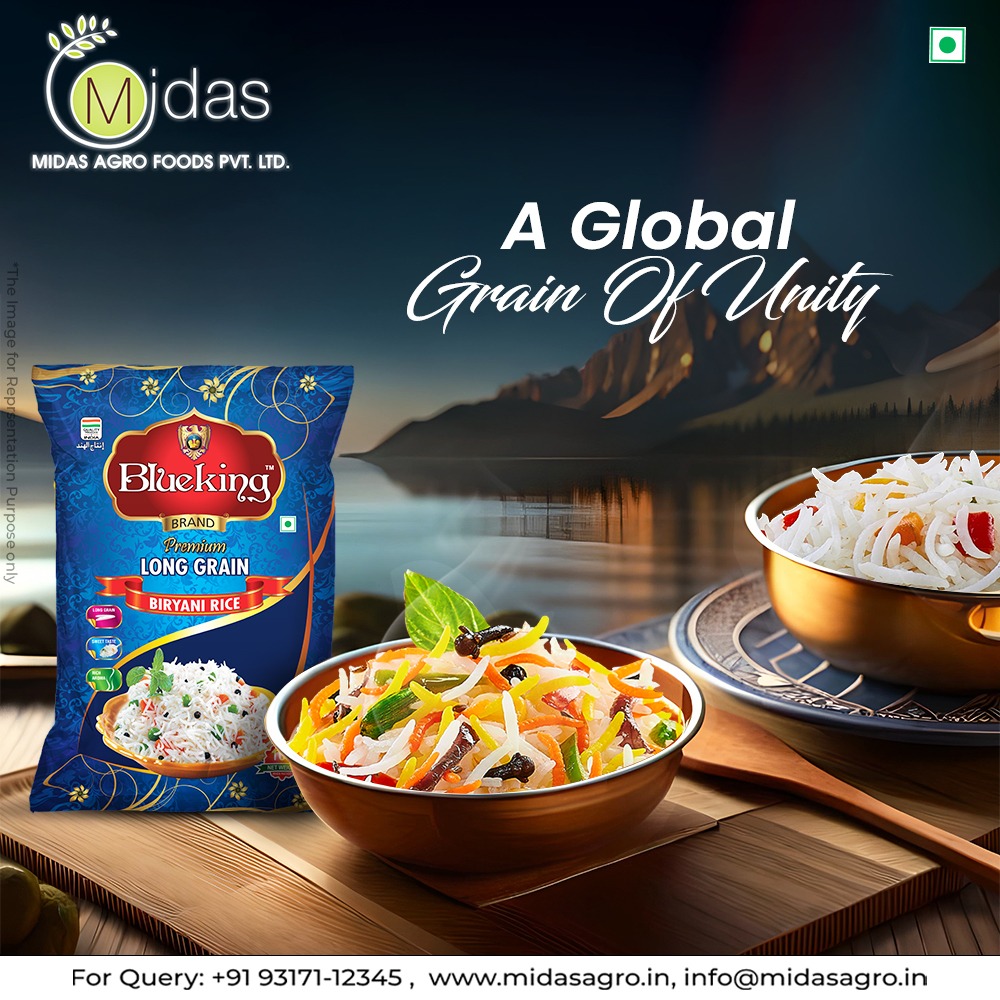 Rice: A global grain that unites nations on the plate, bridging cultures with each flavorful bite. 🌐🍚 
.
.
.
#riceunity #globalgrain #flavorfulharmony #culinarydiplomacy #globalconnections #grainofunity #globalcelebration #midasagro #midas
midasagro.in