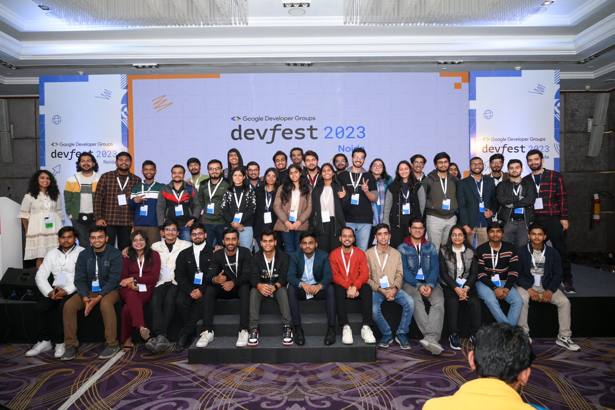 hereisSwapnil's tweet photo. @gdg_noida Finally pictures getting uploaded
#devfest2023 https://t.co/jvGuiwkcY1