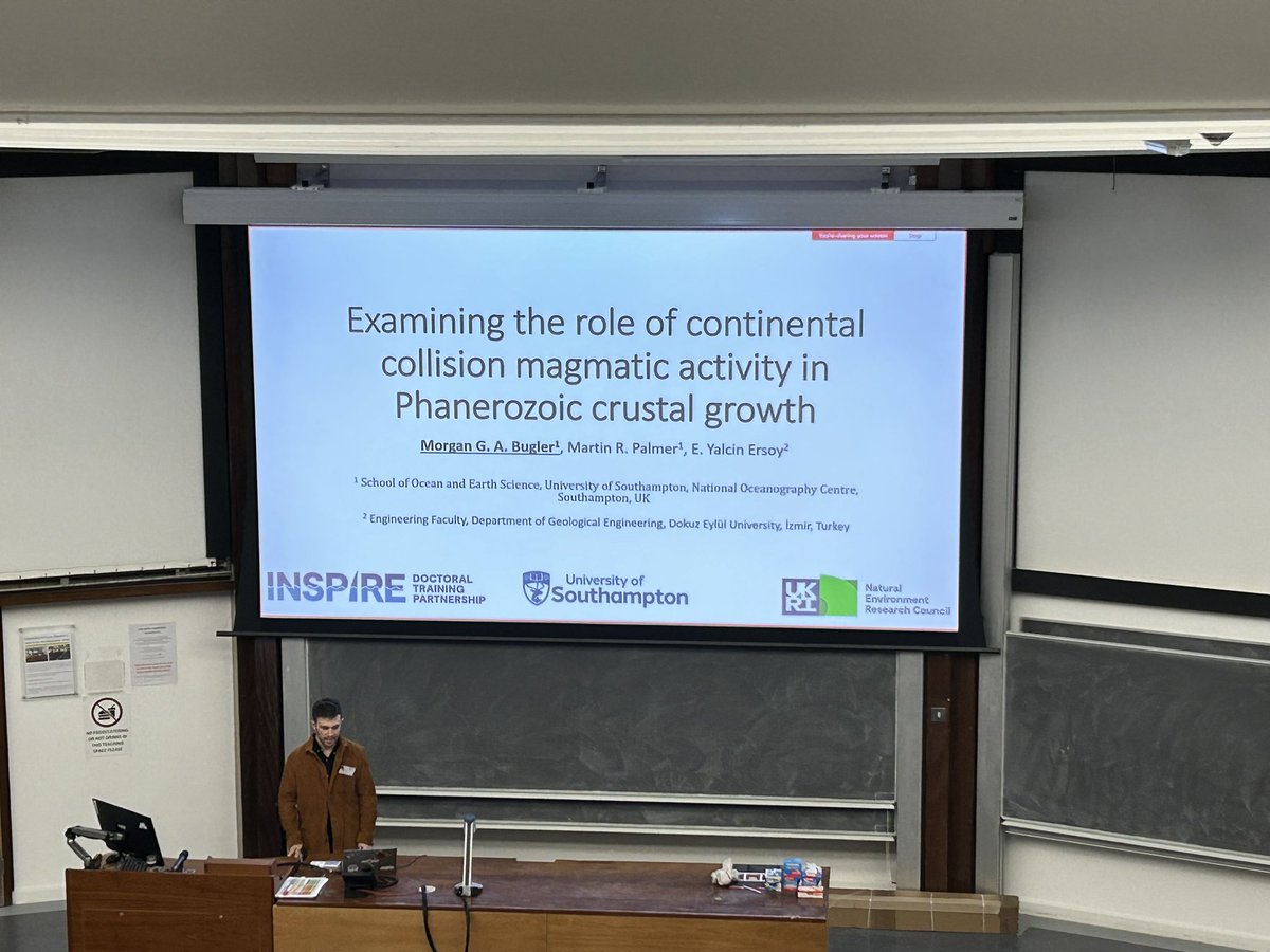 Isobel Yeo (@isobelyeo) on Twitter photo Day 2 of <a href="/vmsg_uk/">VMSG</a> kicking off to a great start, including a cracking talk from <a href="/morgan_bugler/">Morgan Bugler</a> of <a href="/unisouthampton/">University of Southampton</a> on how you grow continental crust. Day 2 of <a href="/vmsg_uk/">VMSG</a> kicking off to a great start, including a cracking talk from <a href="/morgan_bugler/">Morgan Bugler</a> of <a href="/unisouthampton/">University of Southampton</a> on how you grow continental crust.