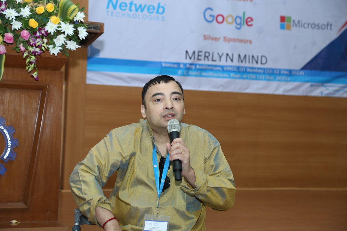 indoml_sym's tweet photo. A big thanks to all the session chairs

Day 1: Session I (Foundational and Generative Models)- Prof. Sunita Sarawagi
Day 1: Session II (Machine Learning) - Prof. Niloy Ganguly

Day 2: Session I (Ethical and Fair AI)- Prof. Animesh Mukherjee
#aiml
#MachineLearning 
#indoml
#iitb https://t.co/3WwzLfEeQK
