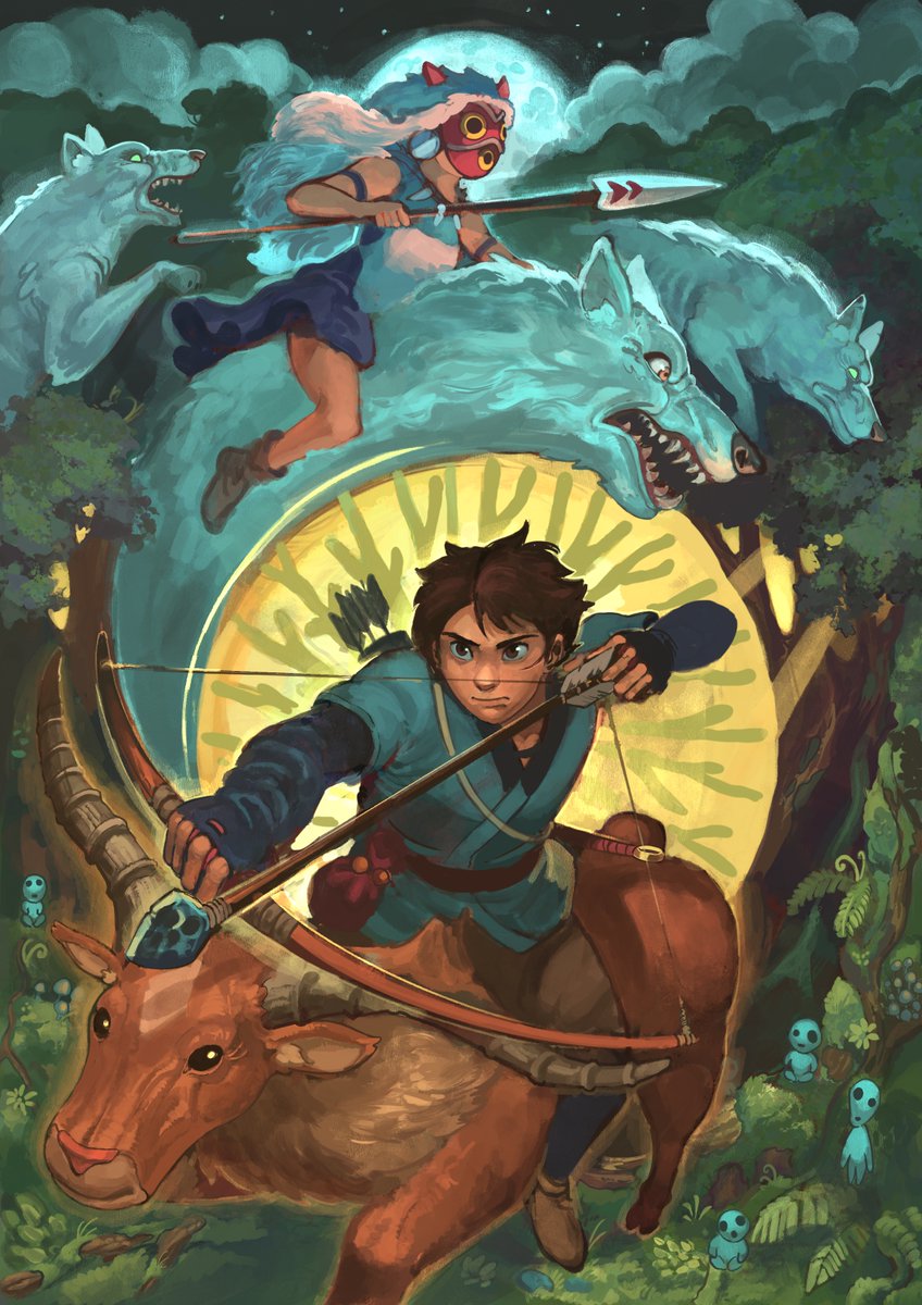 Liamdrawgmailc1's tweet photo. Here’s a fanart i made of Ghibli‘s Mononoke princess
#ghibli #mononoke #studioghibli #mononokeprincess #art #digitalart #digitalpainting https://t.co/6MyYtUHU10