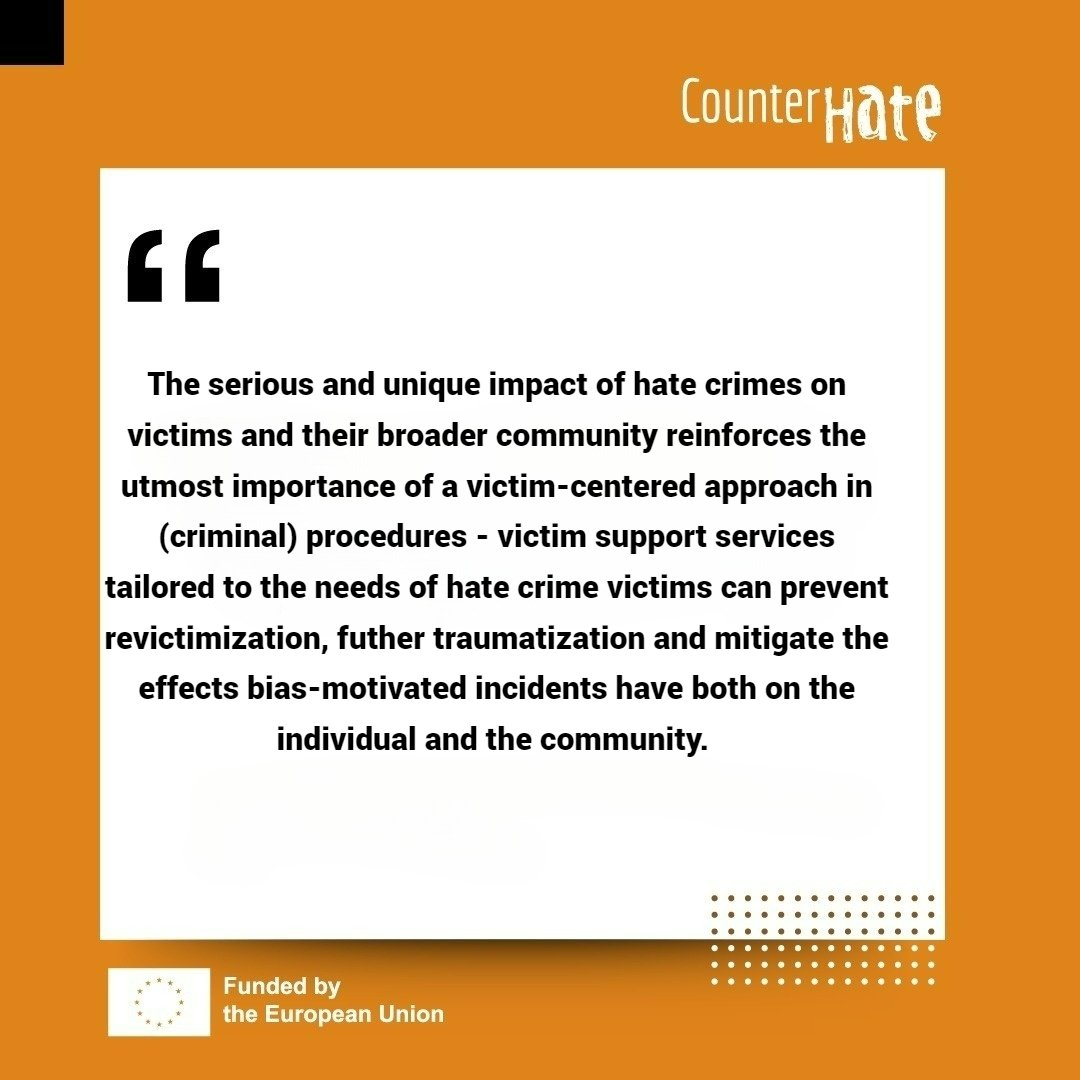 #Counterhate #hatecrimes #victimsupport