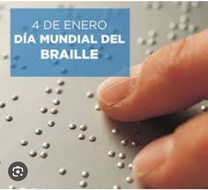 4 de enero se celebra el Día Mundial del Braille con el fin de crear mayor conciencia sobre la importancia del braille como medio de comunicación para la plena realización de los derechos humanos para las personas ciegas y con deficiencia visual
#Discapacidad 
#DerechosHumanos