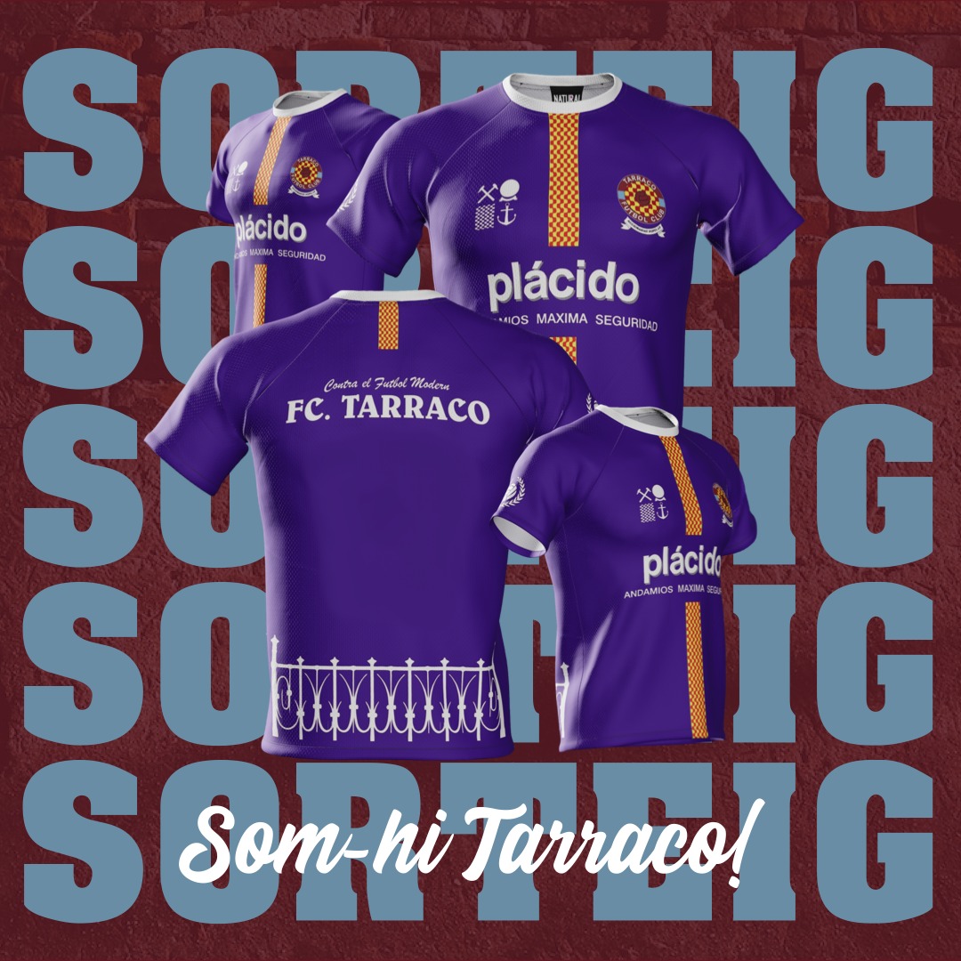 FCTarraco's tweet photo. ⚠️⚠️⚠️SORTEIG!!

🤔Vols l'edició especial de la samarreta del FC Tarraco?
🤚🏼Tranquils després del sorteig la posarem a la venda!

🔮Que has de fer per participar al sorteig?

👇👇👇 (fil 1/3) https://t.co/WdghVTzjju
