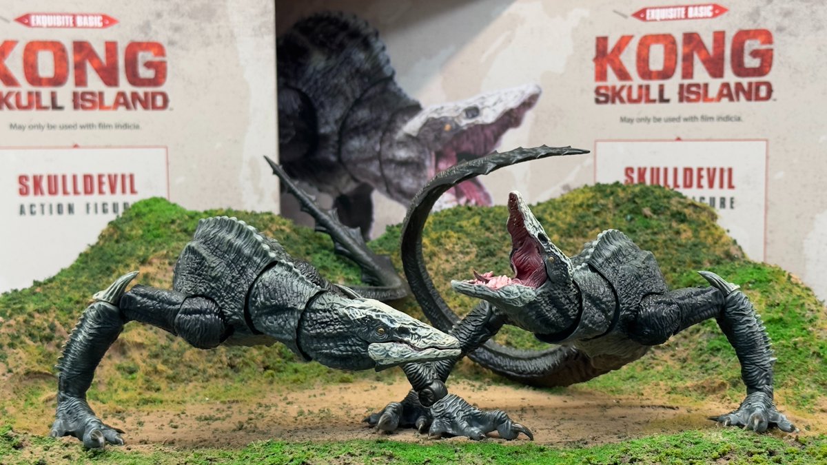 HiyaToys's tweet photo. SkullDevil action figure from Hiyatoys EXQUISITE BASIC Series coming soon! #hiyatoys #skullisland #actionfigure #skulldevil https://t.co/qnZkLpIcC0