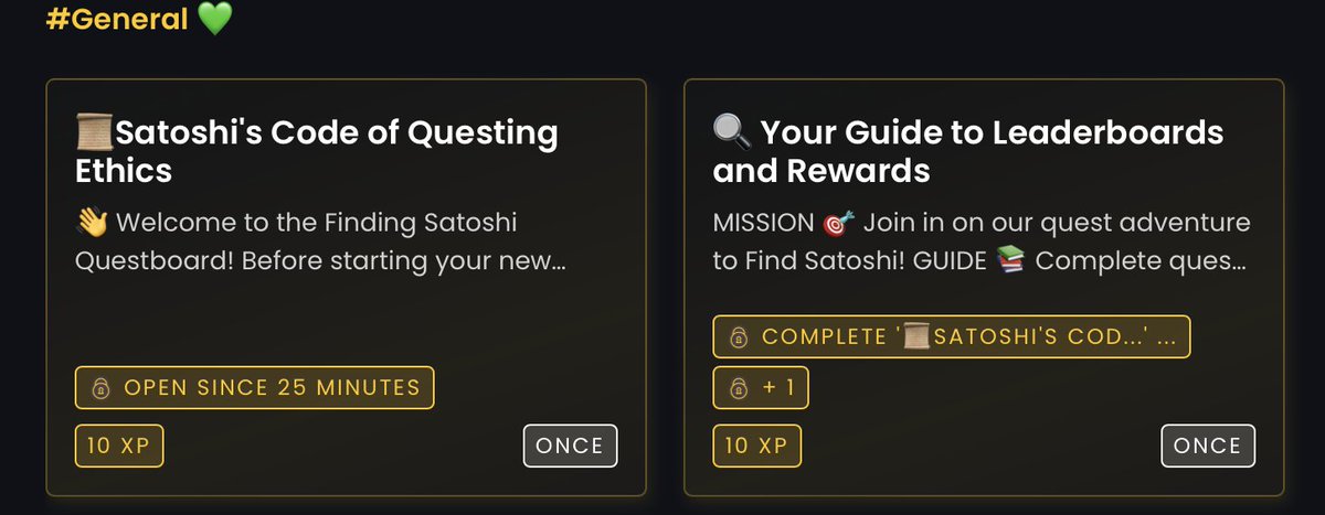 TatsianaSTEPN's tweet photo. 🌟 Hello Seekers of Treasures
🧩 Our Finding Satoshi Questboard season has begun.
Hurry up to join an exciting journey because there are many amazing rewards ahead that you will find completing quests.
#FSQB @FindSatoshiQB #FSL https://t.co/XtnXcbbwON