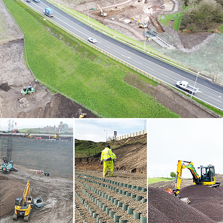 As we enter 2024, we are proud to see the rapid progress for the A595 Moresby Hall Improvement Scheme - where over 11,000m3 of Leca® LWA was installed in March 2023 by @AEYatesLtd. Today we can see development accelerating towards completion. leca.co.uk/case-studies/A…