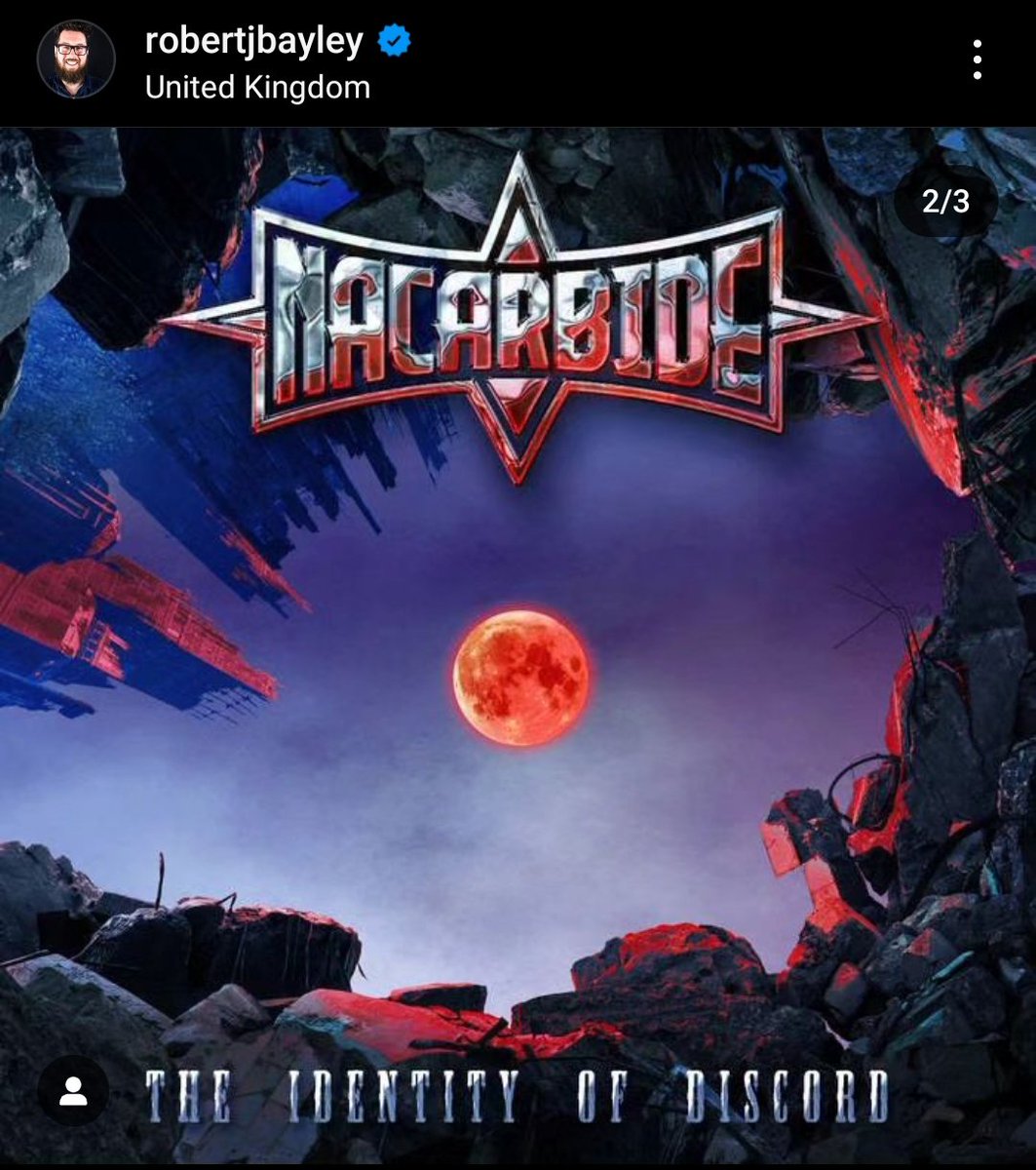 nacarbide's tweet photo. Latest album "The Identity of Discord" has chosen Top 10 albums of the year by Metal Empire UK.
Thanks a lot 🤘🇬🇧🤘
7: NACARBIDE - THE IDENTITY OF DISCORD.
https://t.co/xlDi2fzc3z
#top10 #top10albums #top10music #top10metalalbums #top10metal #metal #nacarbide https://t.co/K0fh52rChY