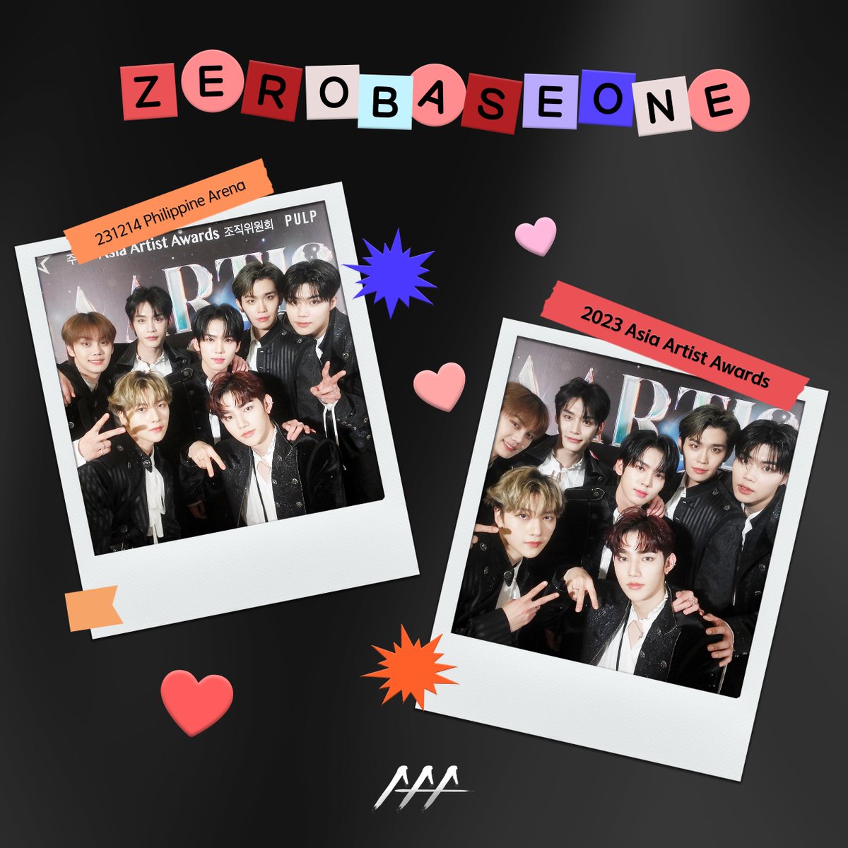 HAPPY NEW YEAR🎉
2023 AAA IN THE PHILIPPINES을 추억하며 아티스트의 미공개 폴라로이드를 공개합니다💖

🔗youtube.com/shorts/DO-HEeA… (장원영)
🔗youtube.com/shorts/d9dGtsz… (재찬)
🔗youtube.com/shorts/OpmN-1y… (정성일
🔗youtube.com/shorts/ivrloYM… (제로베이스원)