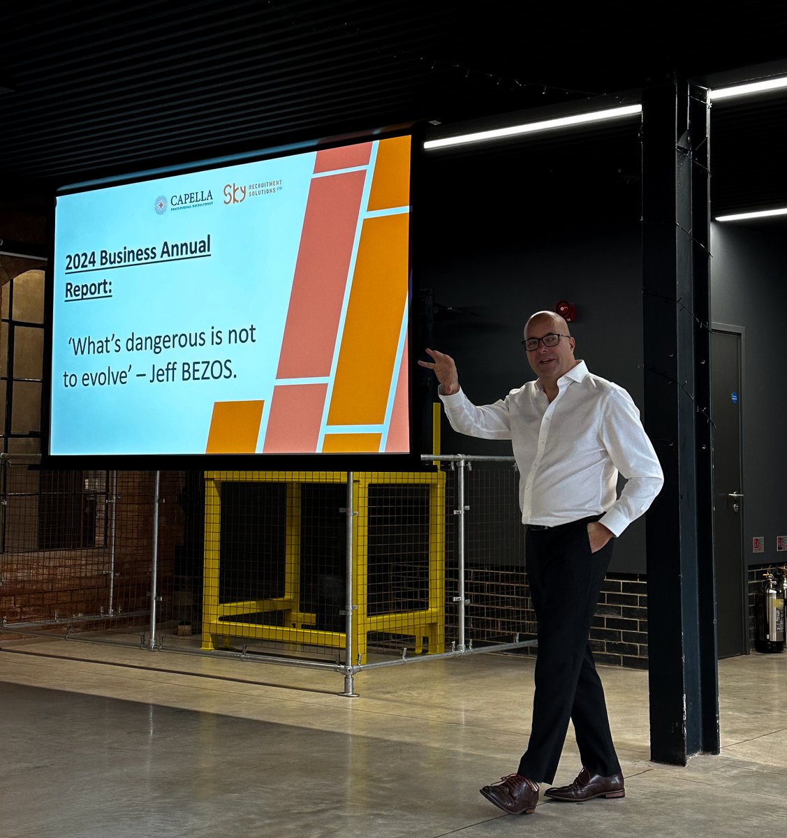 CapellaNotts's tweet photo. Yesterday, we met at the Italian Mill in Derby for our big Annual Business Report

We discussed our evolution, reflected on 2023, and explored building an agency that serves our team, clients, and candidates

The insights left our teams energised and excited for the year ahead 💪 https://t.co/MySsi6yPci