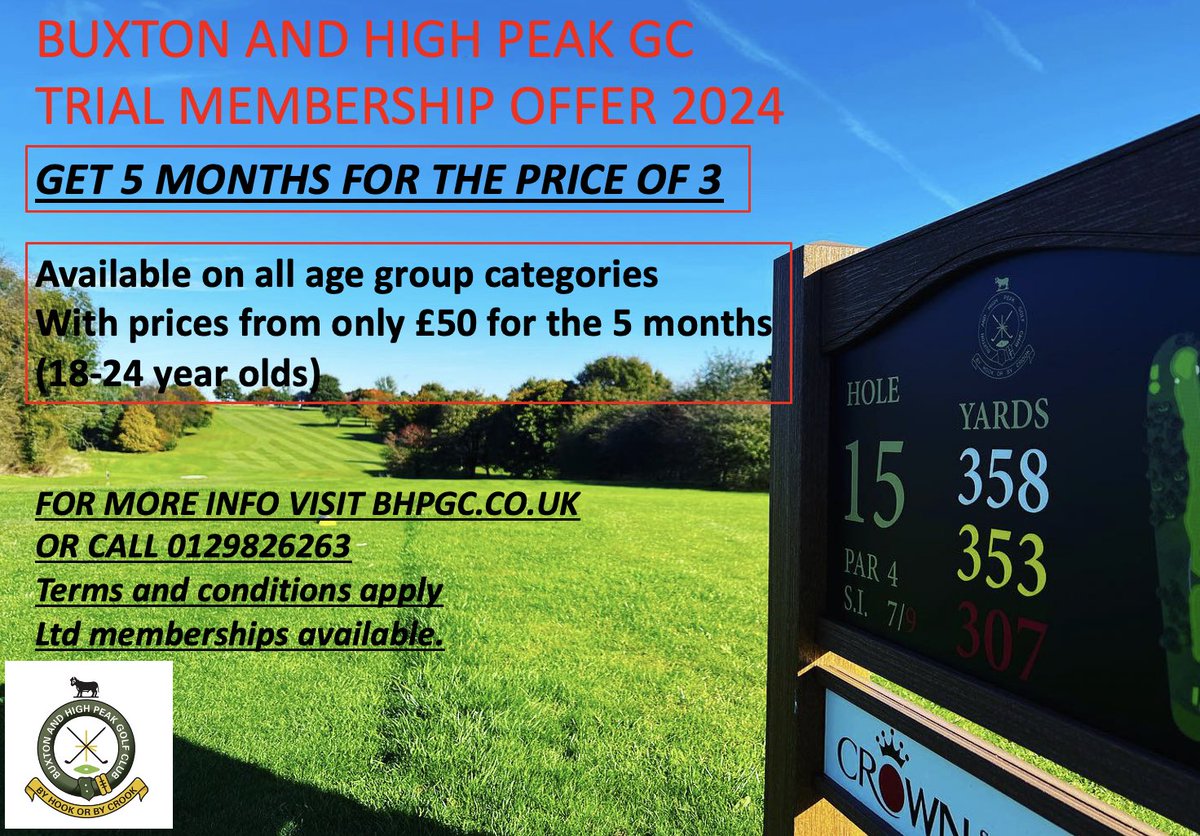 Buxton & High Peak tweet media