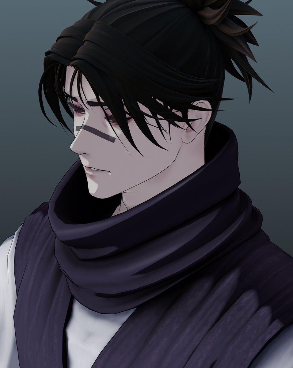arcturus_180's tweet photo. 脹相モデル進捗
顔にかかる乱れ髪大好きなのでモーフ入れました https://t.co/UeIHPcfnBB