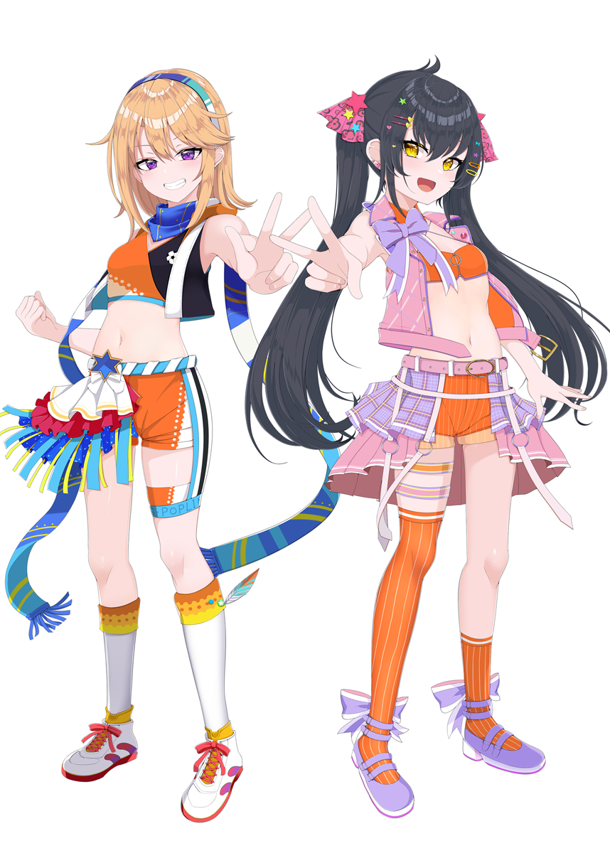 的場梨沙 ,結城晴 「去年描かせて頂いたもの 自分では出来ない企画に乗っけてもらえてとても楽しかったで」|HALのイラスト