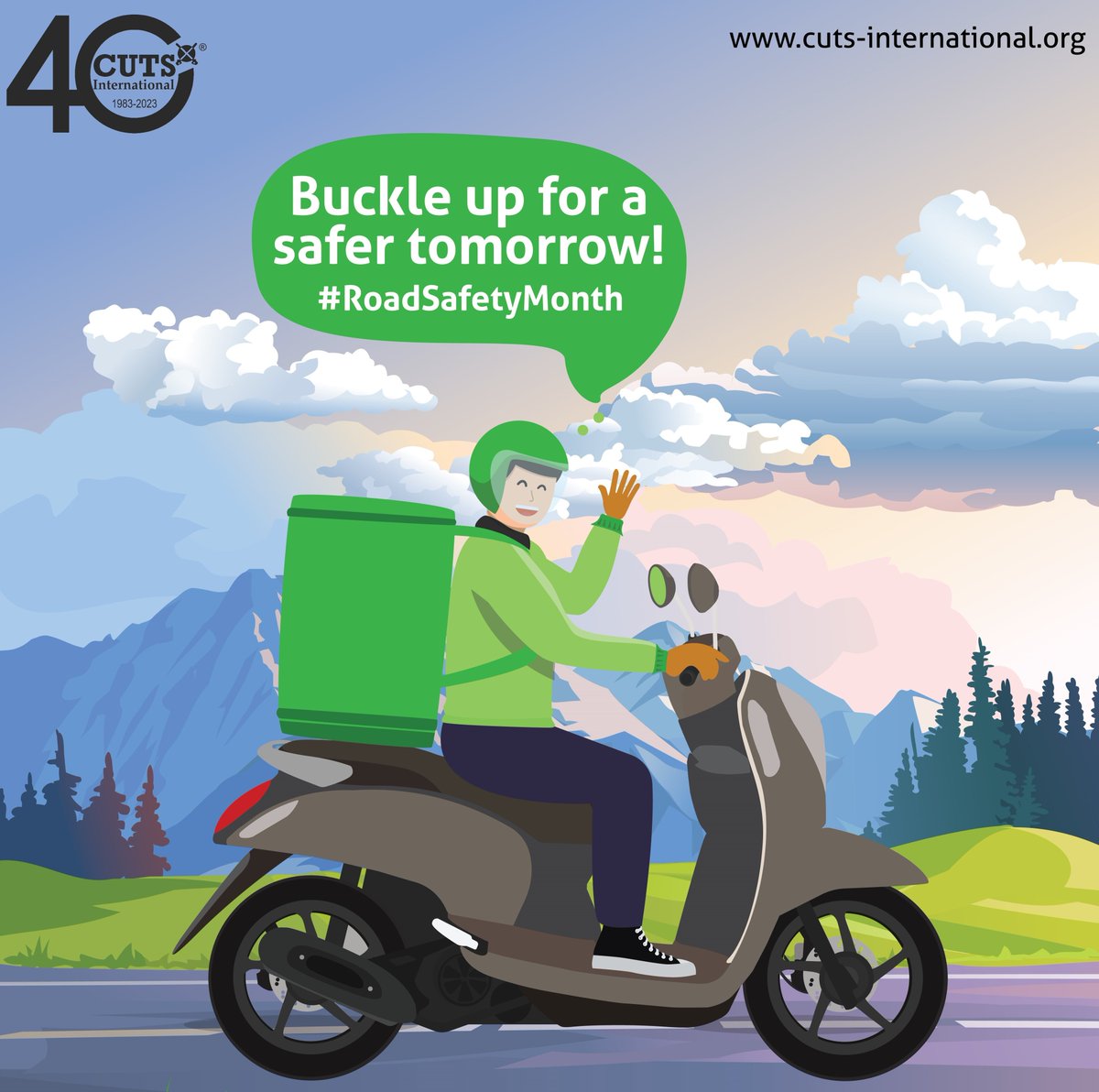 CUTS_CART's tweet photo. This #RoadSafetyMonth, let's rewrite the rules of the road in the language of safety.
From zebra crossings to roundabouts, every feature demands our attention and respect.
#RulesOfSafety #BeSafe #RoadSafetycampaign #RoadSafetyMonthCampaign #SafetyFirst #CUTS #CUTSInternational https://t.co/sJKqqWr4G7