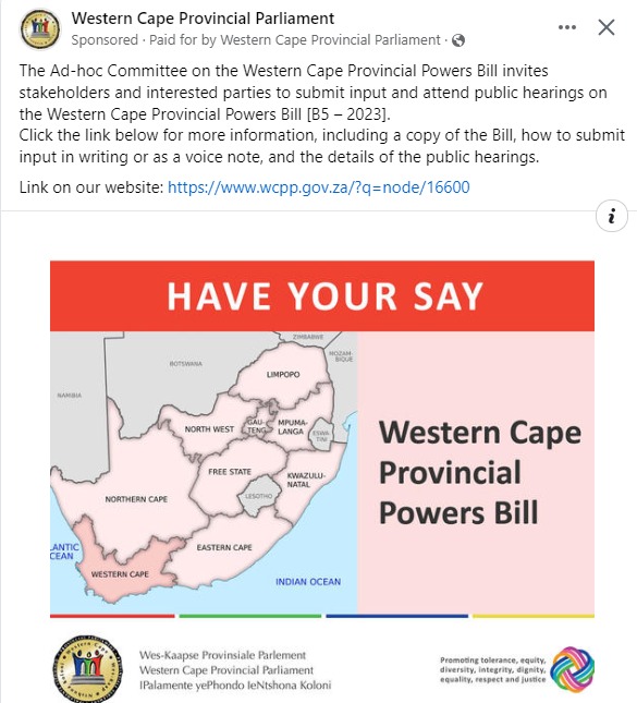 MakaSolomzi's tweet photo. The @Our_DA is well on track with its plans to make Western Cape a state independent from South Africa. Be sure not to miss an opportunity to have your say https://t.co/4qOzPCcbMN https://t.co/1dGWWufift