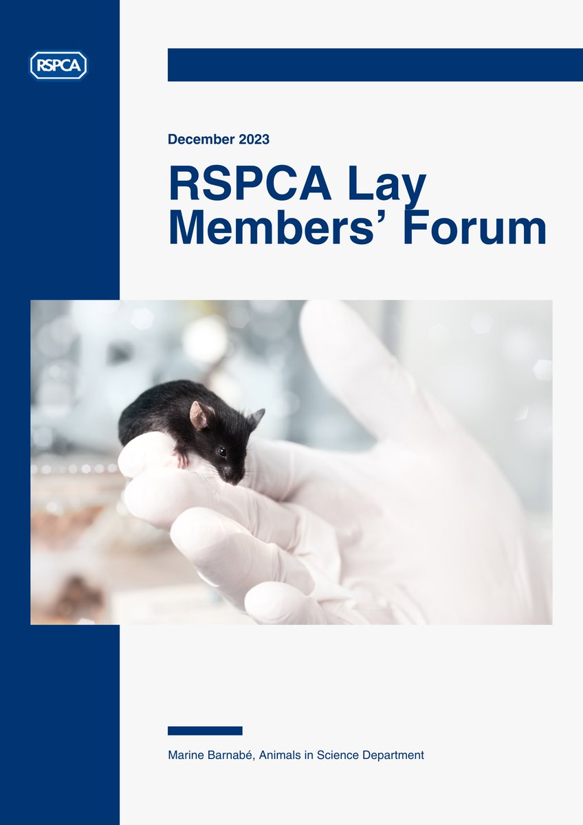 Last month, we hosted the RSPCA Lay Members' Forum, an event that brings together members of Animal Welfare and Ethical Review Bodies (AWERBs) from across the UK. ✅ If you missed it but want to know more, you can read our report here: lnkd.in/ePiBnWis #AnimalWelfare #3Rs