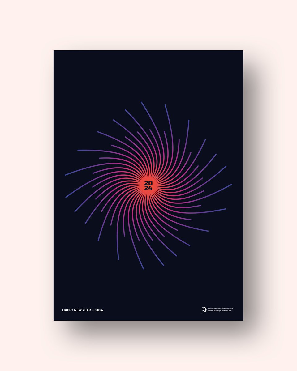 The end of 2023 has been good to me. 

I’ve:
- Focused on my health &amp; lost weight. 
- Been offered an exciting career opportunity for 2024.

I’ve decided to challenge myself with a daily poster design every day.

2024 is set up to be mine.

💪🤘👏

Insta: instagram.com/p/C1hK9H3yOxd/