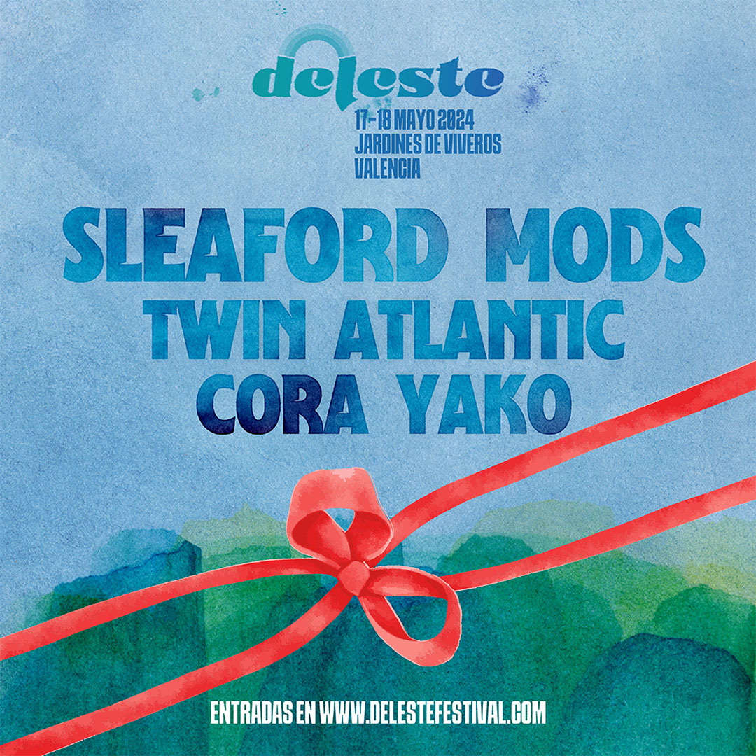 DelesteFestival's tweet photo. 👉 Para los que apuran hasta última hora con el regalo de Reyes 👑, una ideaca que suena muy bien...
🎟️Abonos reducidos ya a la venta en https://t.co/Ay50gETvC8
#sleafordmods #deleste #deleste2024 #deleste12anys #delestefestival #festival #corayako #festivalmusica #twinatlantic https://t.co/nkAKJwZ2Jo