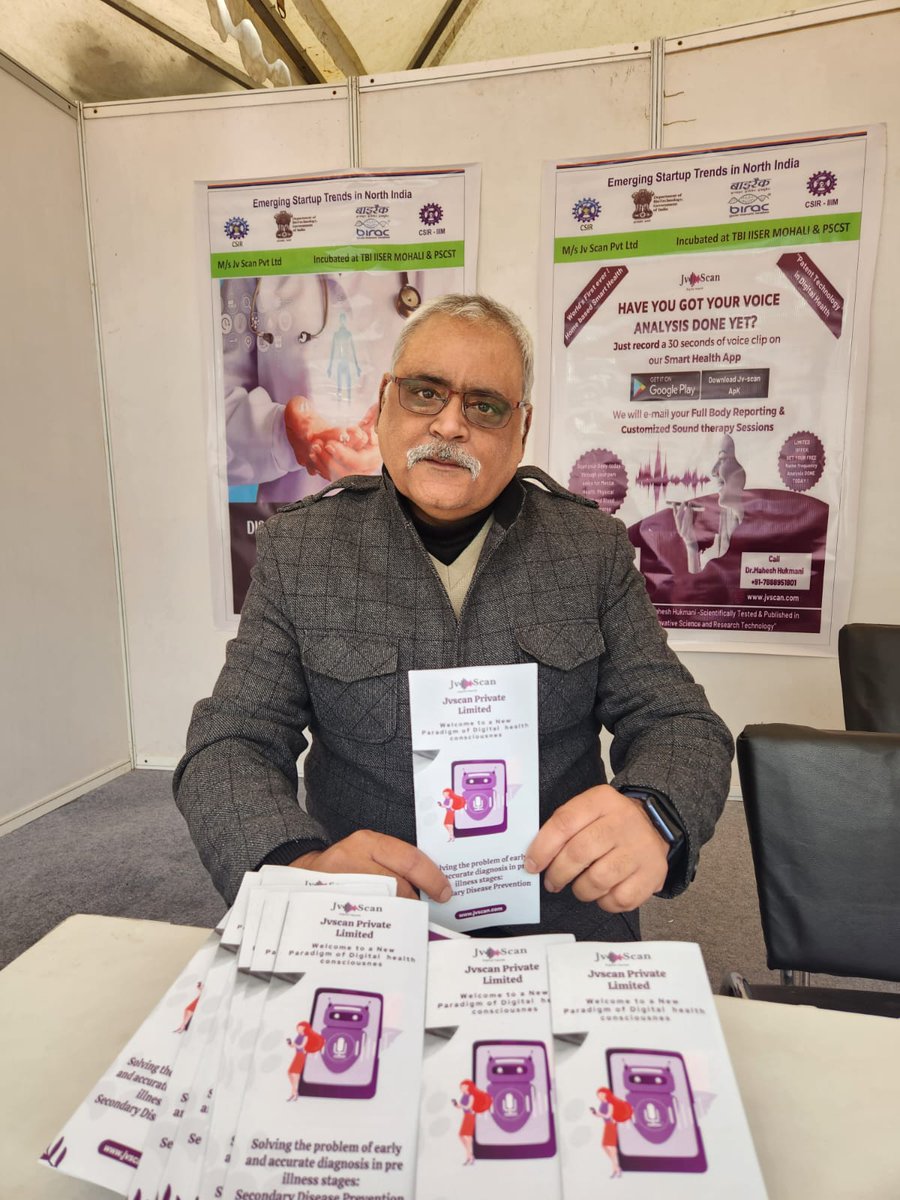 iisermtbi's tweet photo. Winter chill can't stop our passionate founders!

We are happy to share that our incubated startups Breww Therapeutics &amp; JV Scan showcasing advancements in biotechnology &amp; health-tech sector at BIRAC's Biotech Start-up Expo in Kathua, Jammu &amp; Kashmir.

#iisermtbi

@PSCST_GoP https://t.co/CBJ0mG3AjE