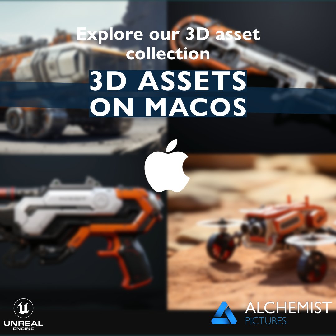 All of our Asset pack are now available for MacOS user!

shorturl.at/inDL8