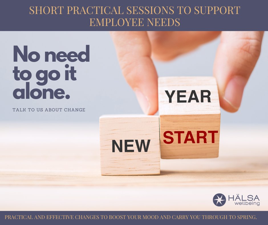 Happy New Year! A blank page, a wonderful feeling for many of us and for others you may feel the anticipation and the familiar tug of anxiety.  Our Jan Webinars are: How to Stay Dry This January &amp; Mood Boosters for Blue Monday. Practical tips to help you achieve a head start