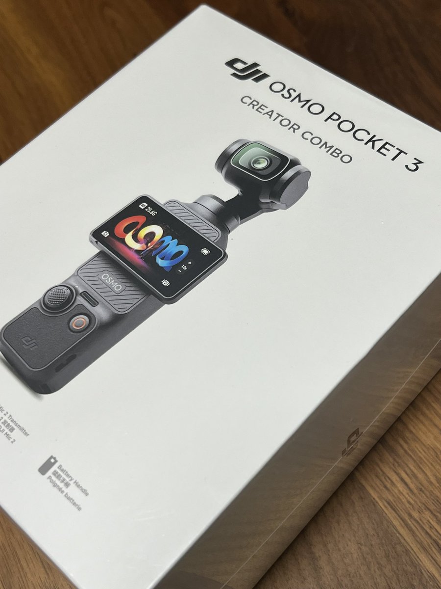 _Aoi_Yui_'s tweet image. 今日はこれで遊んできました( ¨̮ )⟡.·*.
どんな映像が撮れてるのかな笑

#DJIPOCKET3