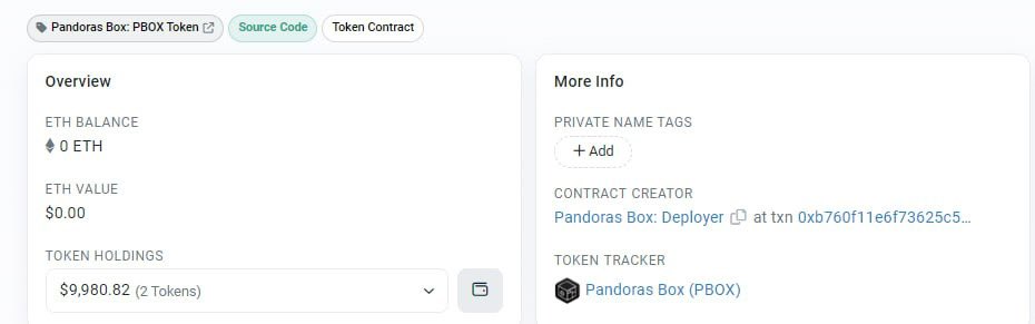 PBOX_PANDORA's tweet photo. Etherscan logo&amp;info updated @etherscan https://t.co/67ASAFwRp6