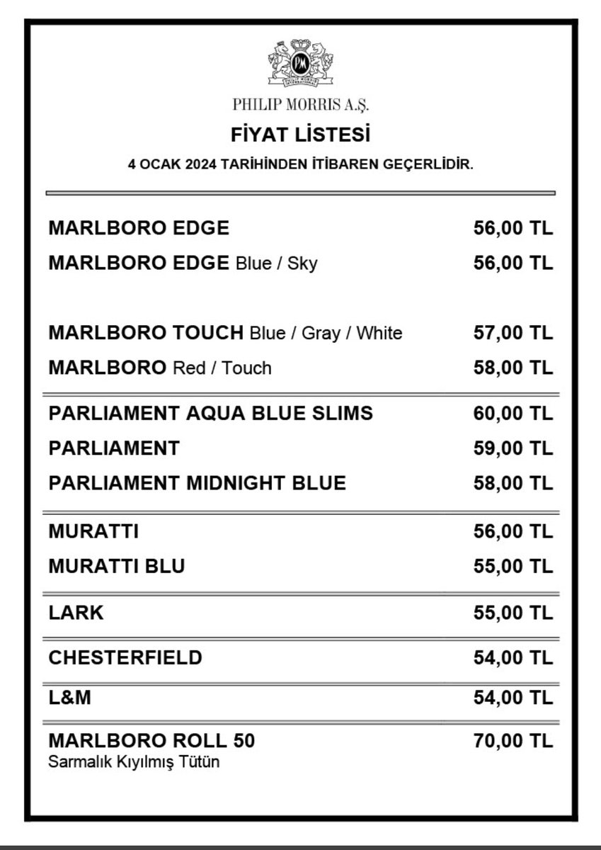 Philip Morris sigara grubuna ZAM geldi.